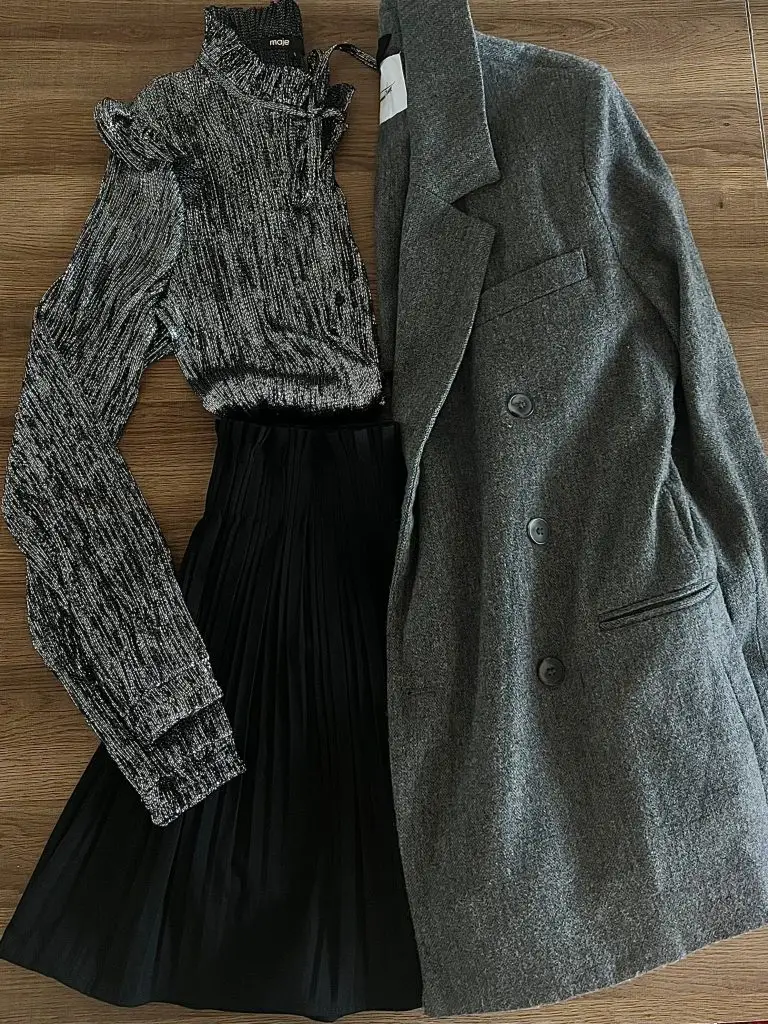 Look fêtes paillettes sépya